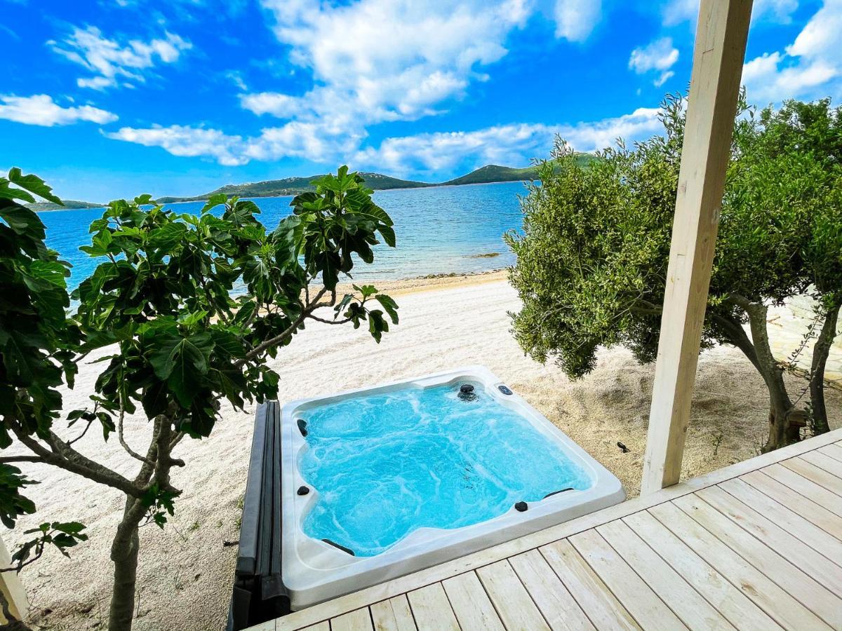 Buqez Eco Resort - Beach Villa 81 - 1St Sea Line By Beach Драге Екстер'єр фото